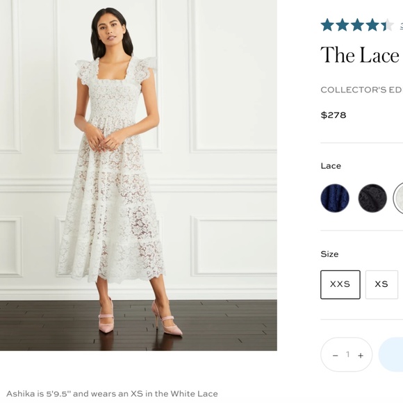 Hill House Dresses & Skirts - Hill House Home White Lace Ellie sz. M